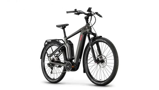 VICTORIA vélo urbain électrique "UTILYON 6" (#1), Unisexe, 29", gris anthracite,