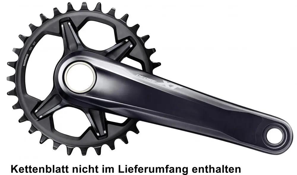 SHIMANO Kurbelgarnitur DEORE XT FC-M8130-1 12-fach 180 mm - 8130-1, 12-fach, ... 1/2
