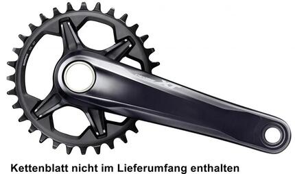 SHIMANO Kurbelgarnitur DEORE XT FC-M8130-1 12-fach 180 mm - 8130-1, 12-fach, ...