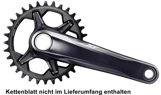 SHIMANO Kurbelgarnitur DEORE XT FC-M8130-1 12-fach 180 mm - 8130-1, 12-fach, ...