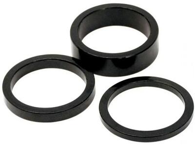 Longus spacer 5 mm - aluminium spacer voor 1 1/8\" stuurbuis, precieze leng...