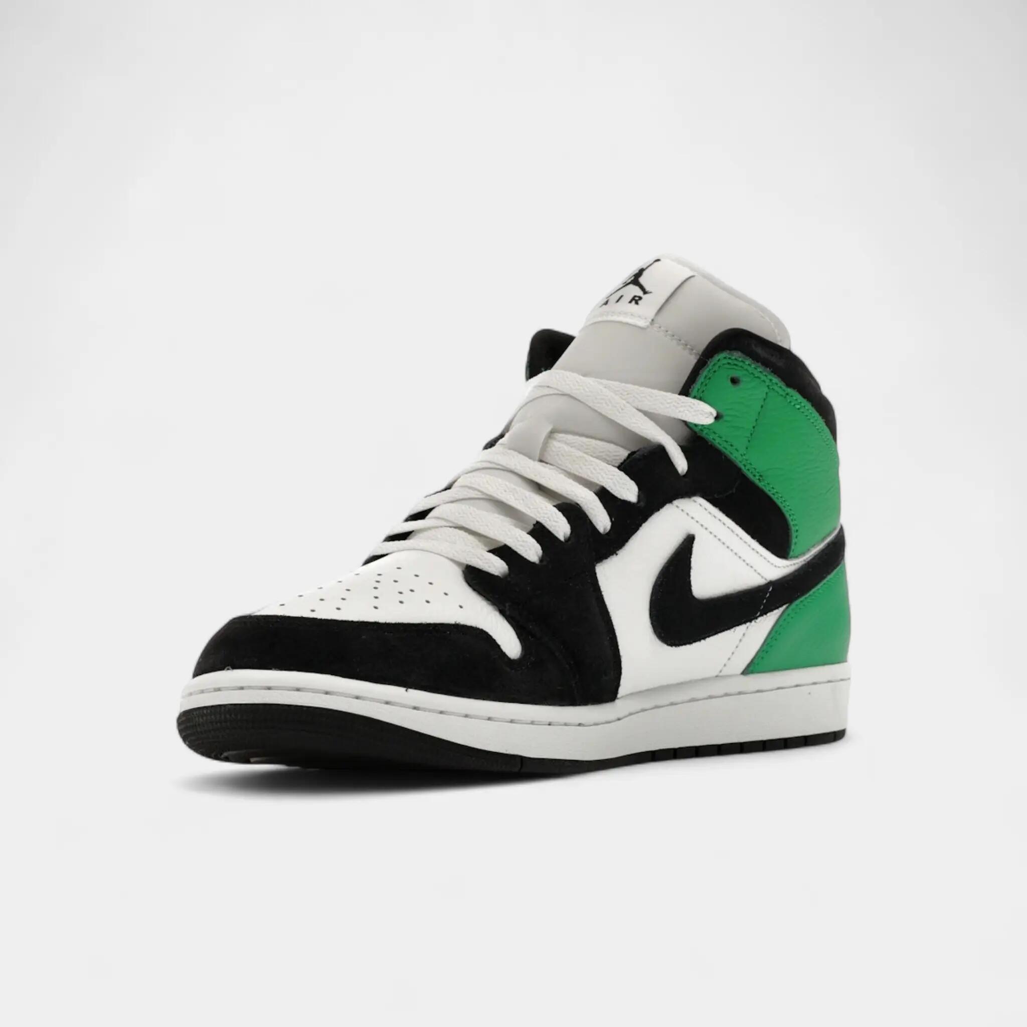 Jordan 1 Mid SE Lucky Green 3/4