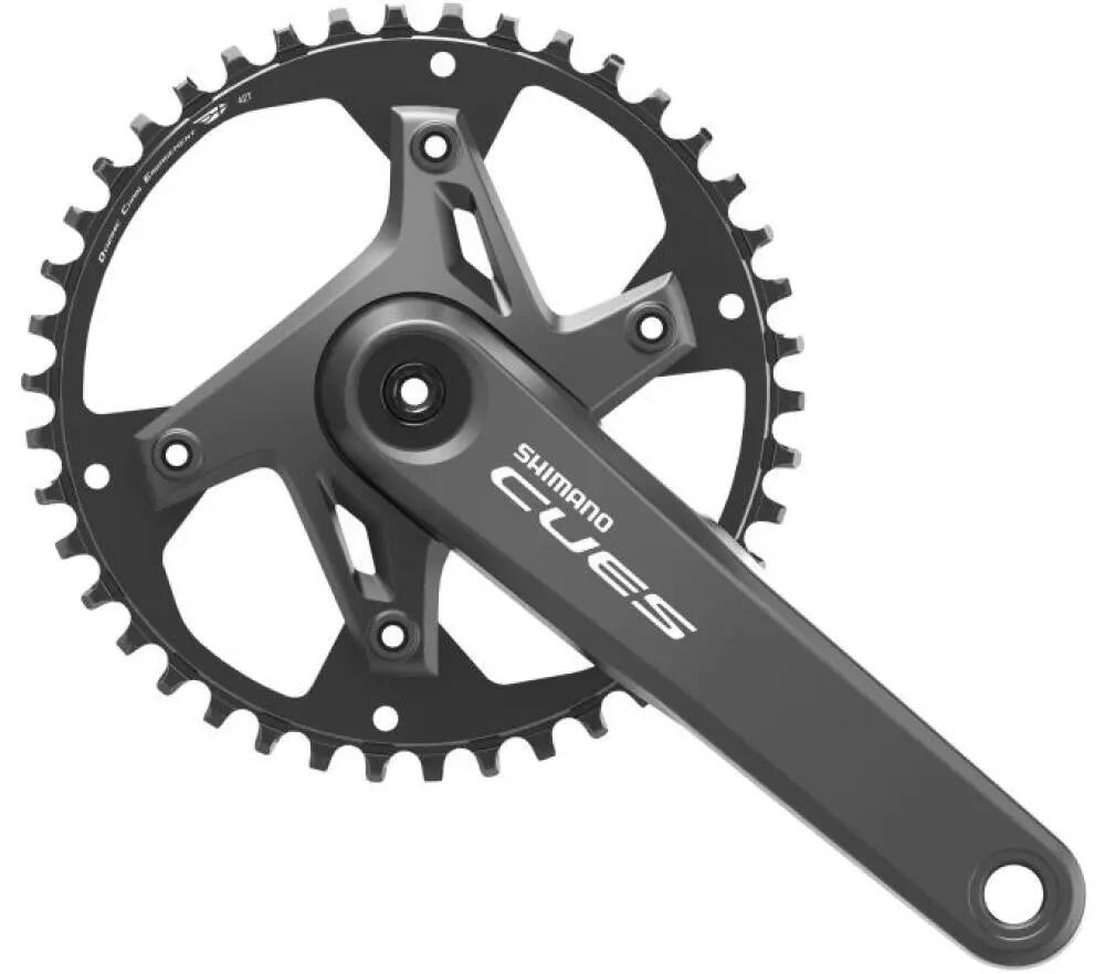 SHIMANO Kurbelgarnitur CUES FC-U6000 170 mm 42Z - moderne Ausführung für 9-/1... 2/2