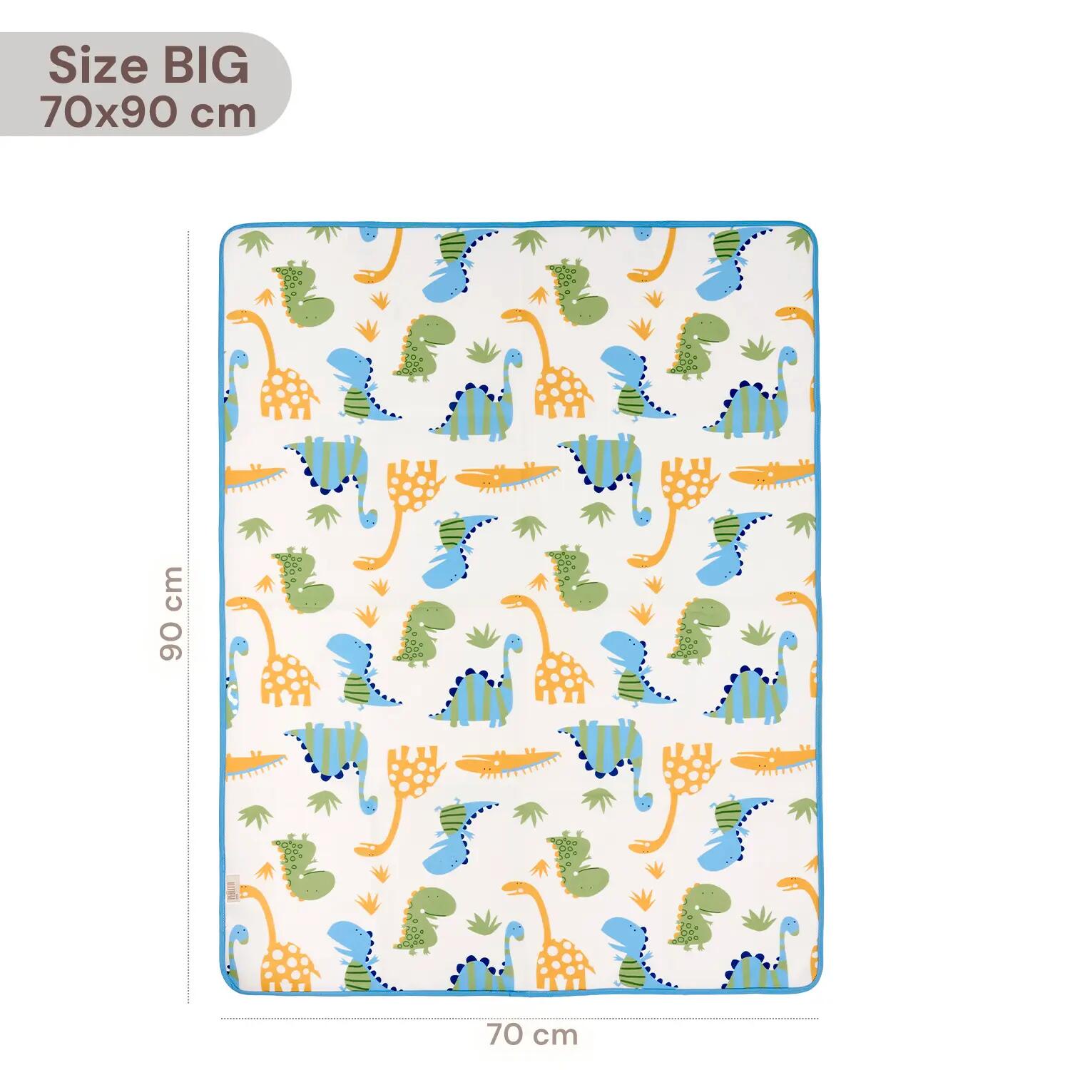 Traversina Impermeabile Bambino 70x90 cm Letto e Viaggio 2/7