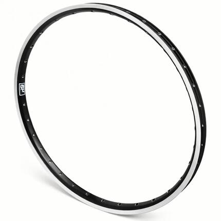 RYDE Felge Andra 40 25-406 20 x 1,75 Zoll Aluminium 36 Loch schwarz silber