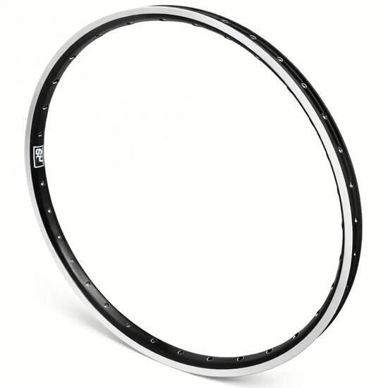 RYDE Felge Andra 40 25-406 20 x 1,75 Zoll Aluminium 36 Loch schwarz silber