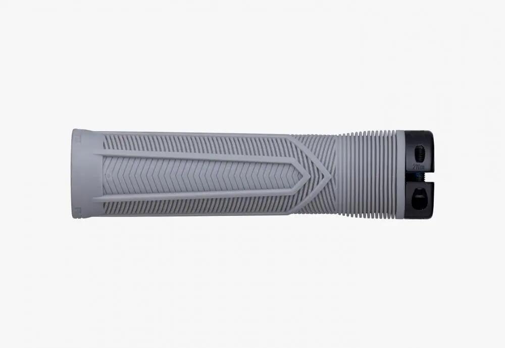 Race Face Chester Lock-On manopola. 136/34mm, grigio/nero 3/3