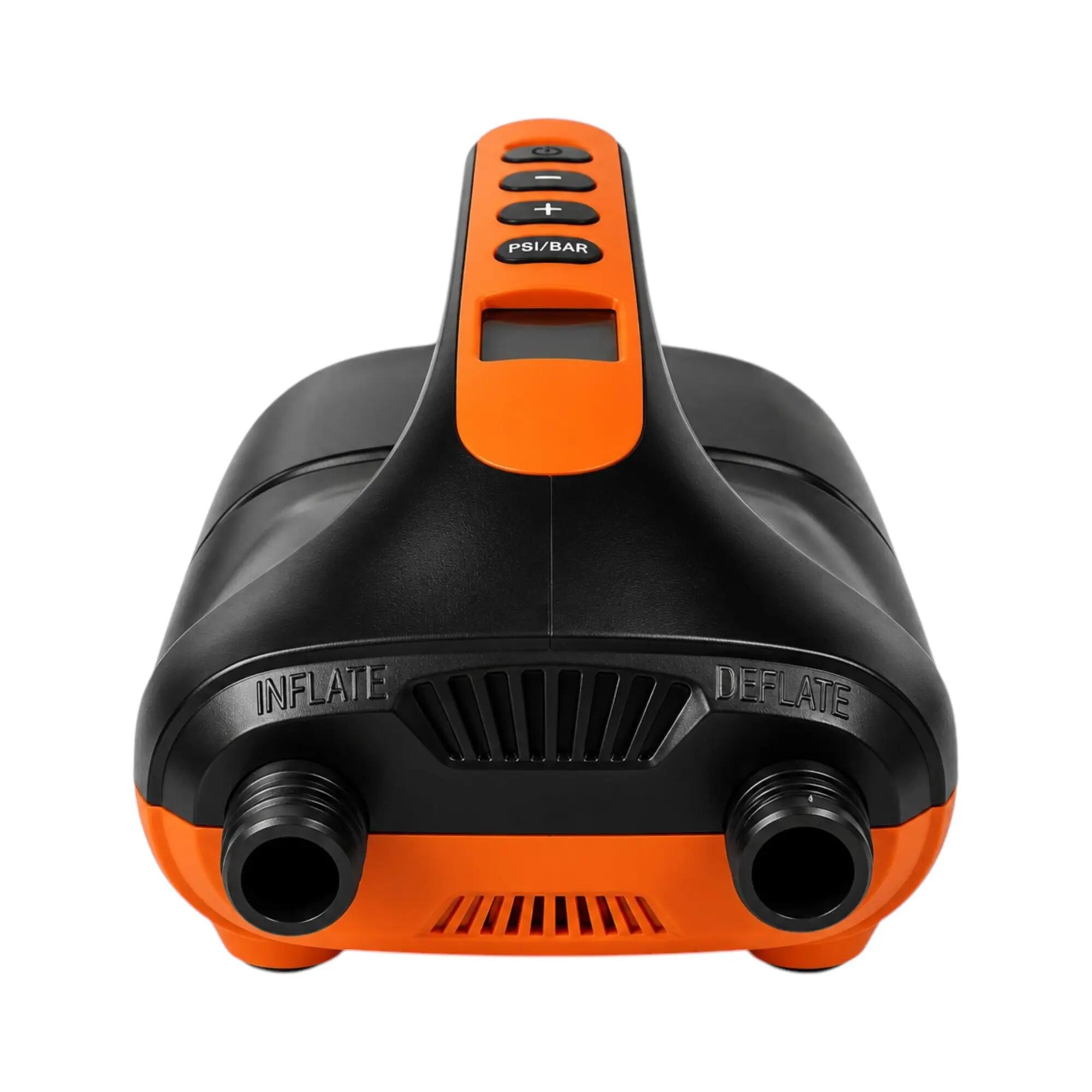 Bomba elétrica SUP 20 PSI visor digital paragem auto 12V 6 adaptadores 2/8