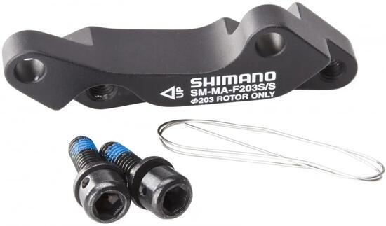 SHIMANO Adaptateur de frein à disque avant IS IS 203 mm - 203 mm