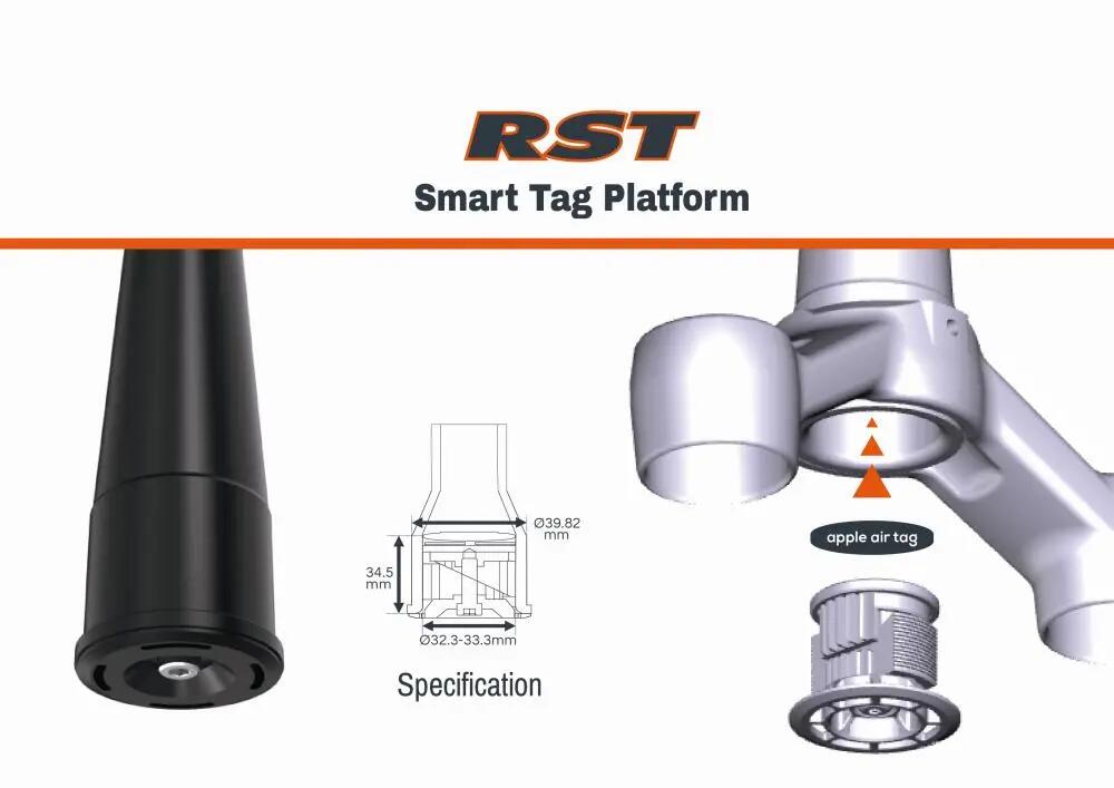 RST SMART TAG adattatore per forcella 1 1/8"-1,5" Tapered - montaggio invisibile 2/2