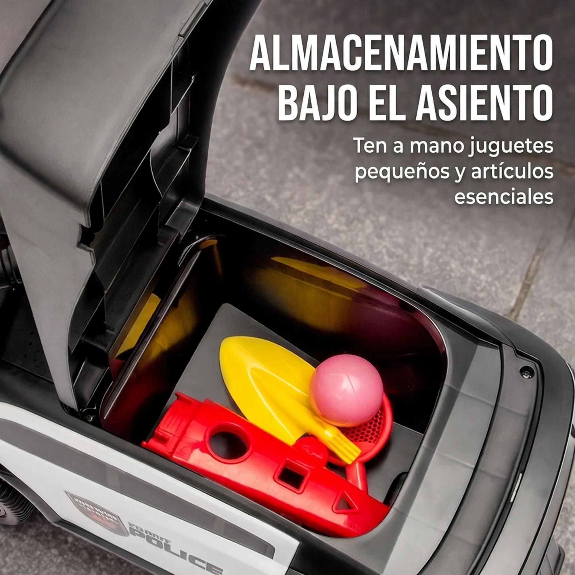 Carro andador infantil 65x29.5x36 cm preto AIYAPLAY 6/9