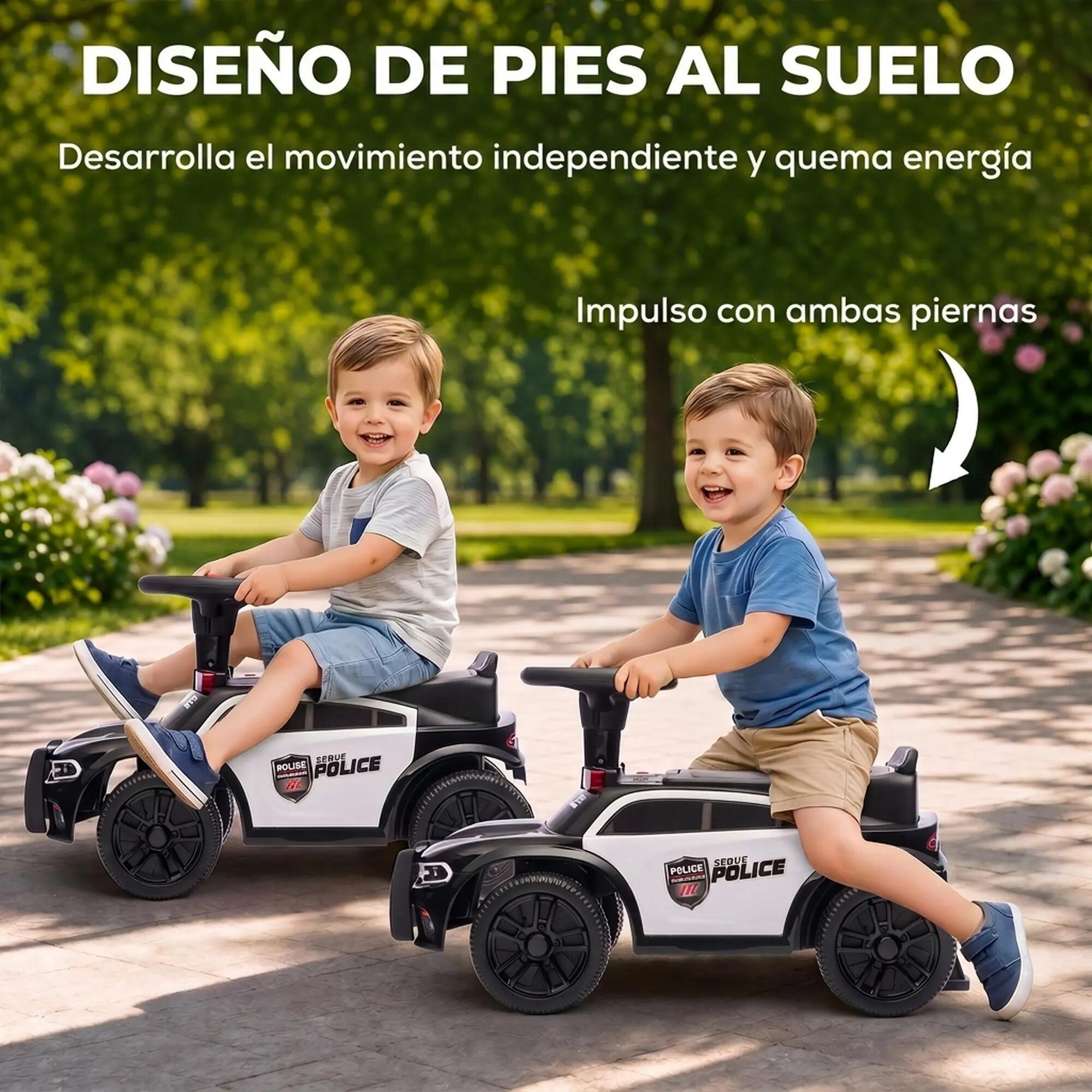 Carro andador infantil 65x29.5x36 cm preto AIYAPLAY 5/9
