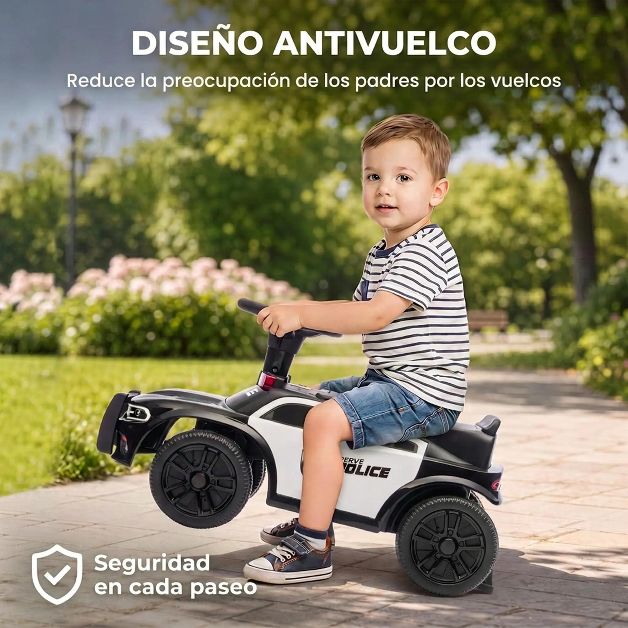 Carro andador infantil 65x29.5x36 cm preto AIYAPLAY 4/9