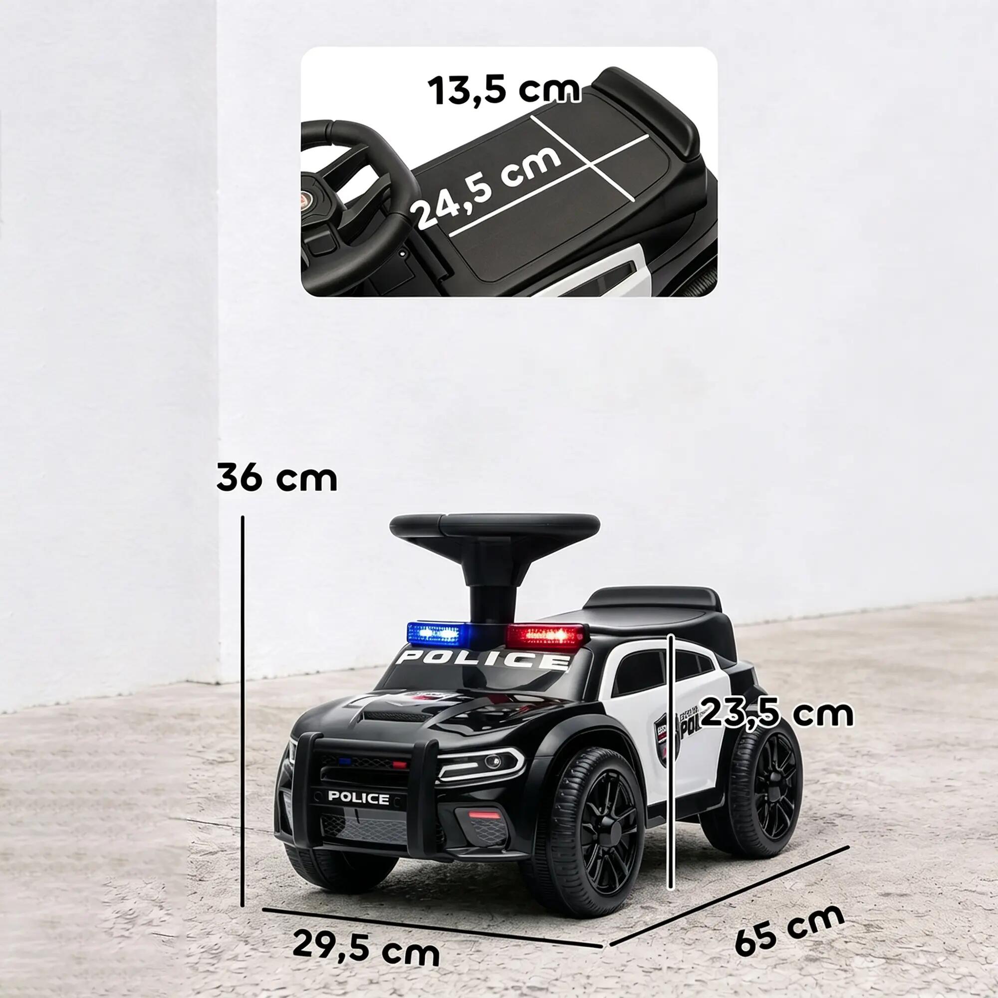 Carro andador infantil 65x29.5x36 cm preto AIYAPLAY 3/9