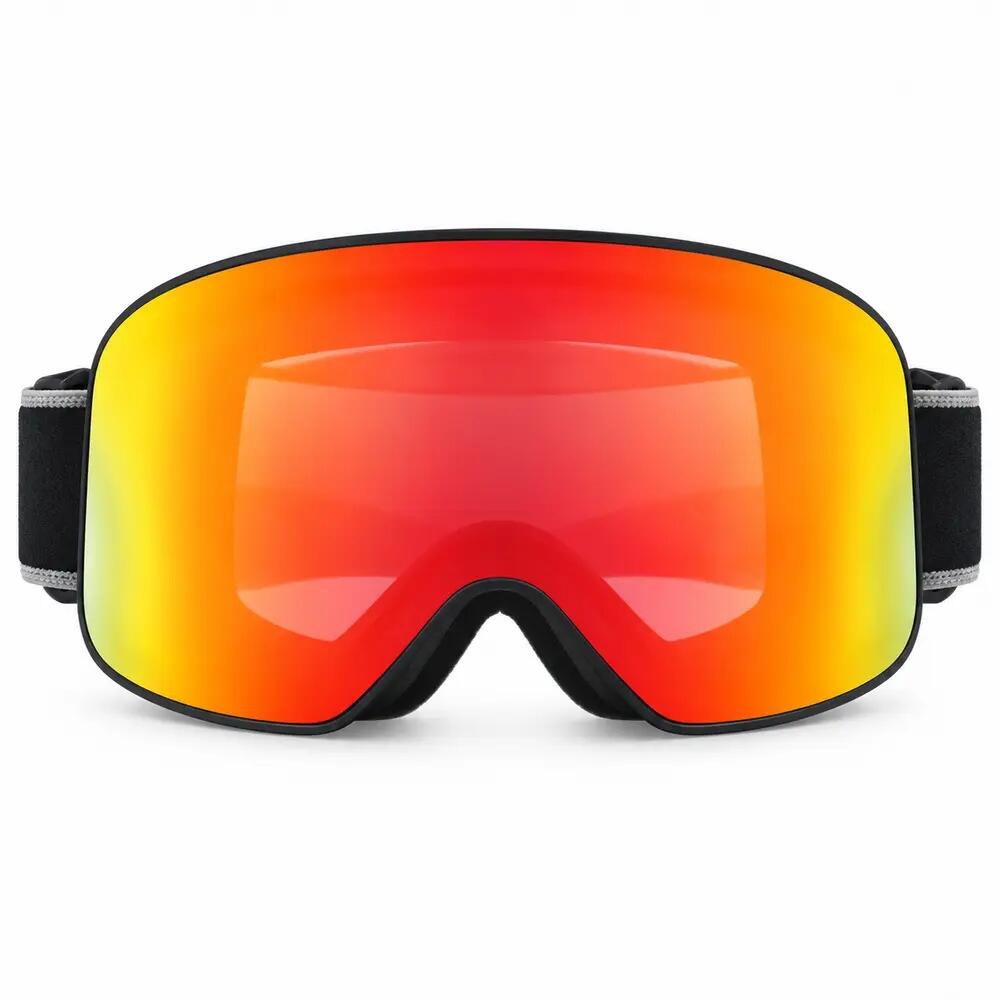 Maschera da Sci e Snowboard Fluor 5111 Lente Rossa Specchiata Unisex 2/3