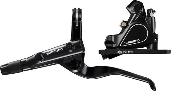 SHIMANO Scheibenbremse VR - hydraulisch, Disc Brake, vormontiert, 524 g