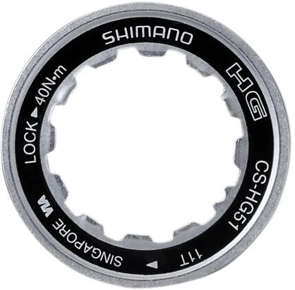 SHIMANO Verschlussring CS-HG51 - Lockring für Shimano HG-Kassetten, ca. 14 g