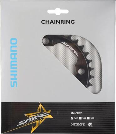 Plateaux SAINT FC-M820/M825, 34 dents, 104 mm, noir, aluminium