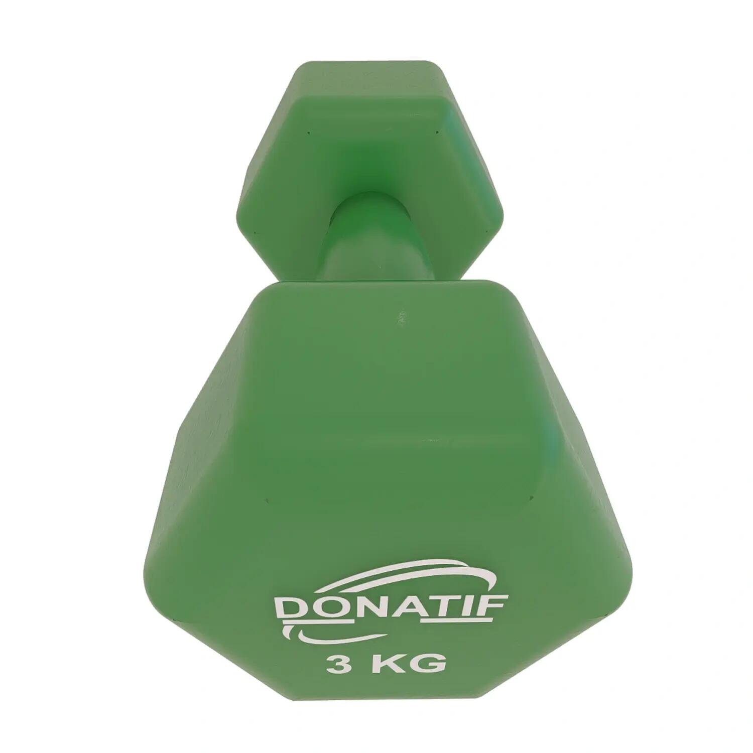 Manubrio in Vinile da 3 Kg - Antiscivolo | Fitness 4/6