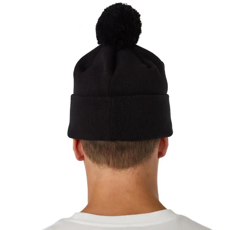 Căciulă de iarnă tricotată cu pompon CCM Athleisure Pom, Senior, neagră 3/4