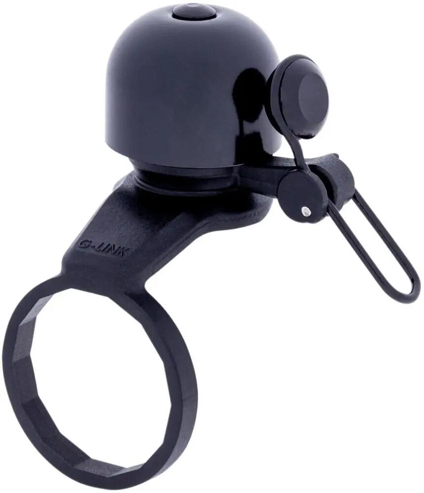 CONTEC Diamond Bing GL mini Fahrradklingel, Messing, Ø26 mm 3/3