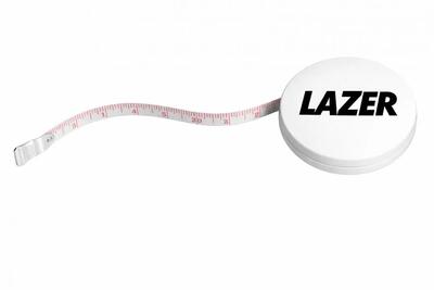 Lazer hoofdmeetbandrol één maat - nauwkeurige hoofdomtrekmeting voor helmaanpa..