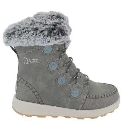 Chaussure après-ski - chaude montante - igloolik - gris/camel