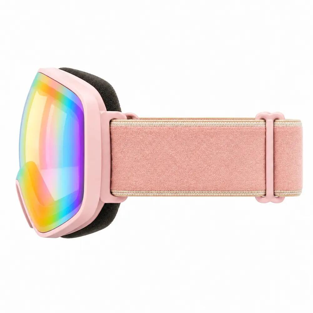 Maschera da Sci e Snowboard Fluor 5111 Lente Rosa Specchiata Unisex 3/3
