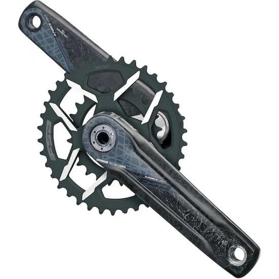 FSA Kurbelgarnitur K-Force Light MTB Modular 170 mm Schwarz - leichte High-Pe...