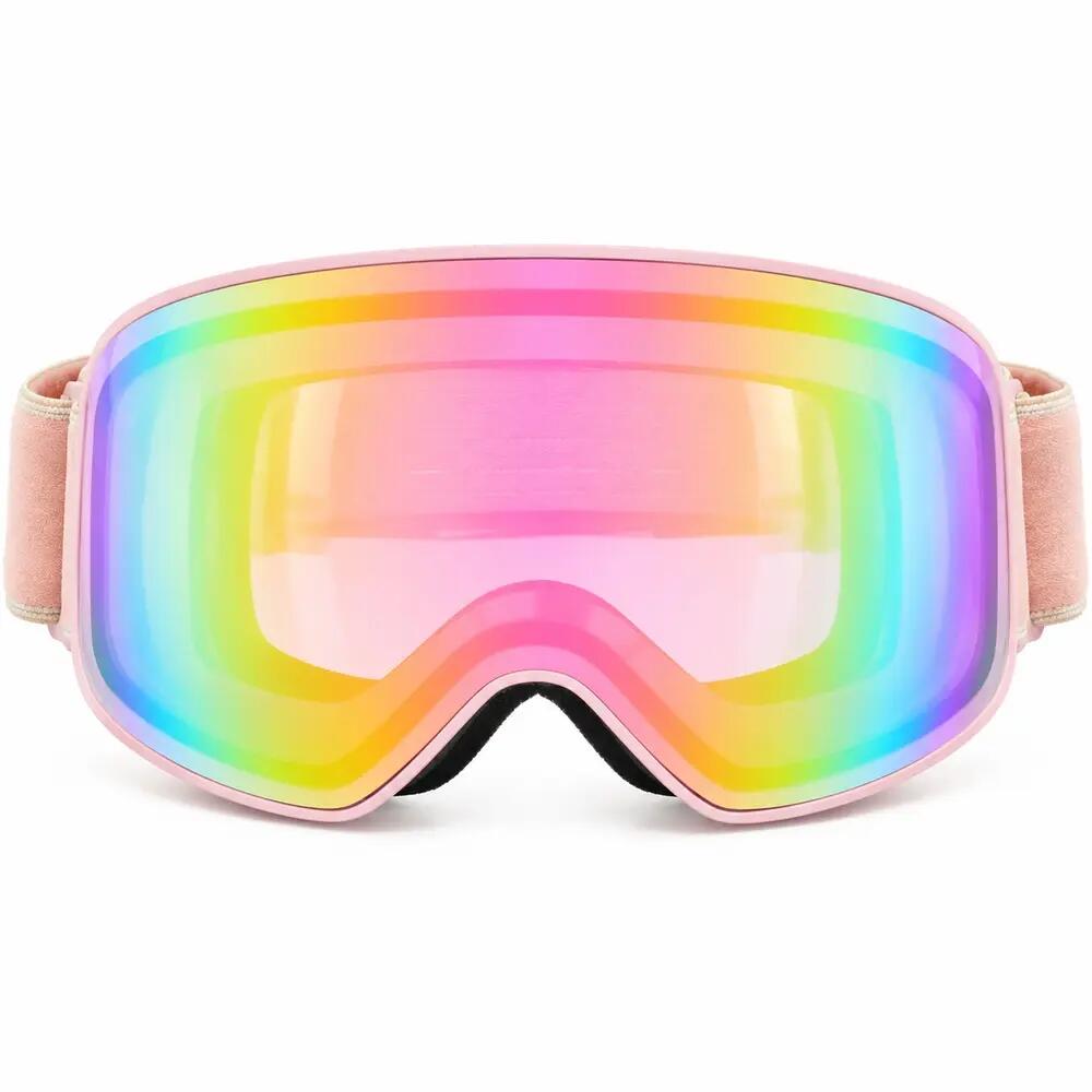 Maschera da Sci e Snowboard Fluor 5111 Lente Rosa Specchiata Unisex 2/3