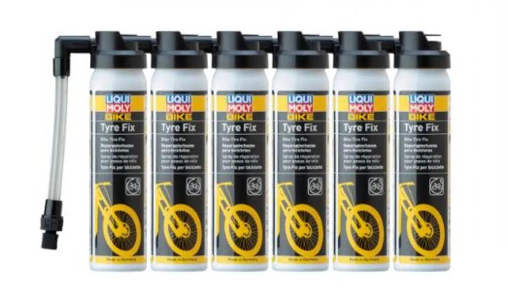 Liqui Moly Bike Tyre Fix, 75 ml, carton de 6 - assistance immédiate en cas de cr 1/1
