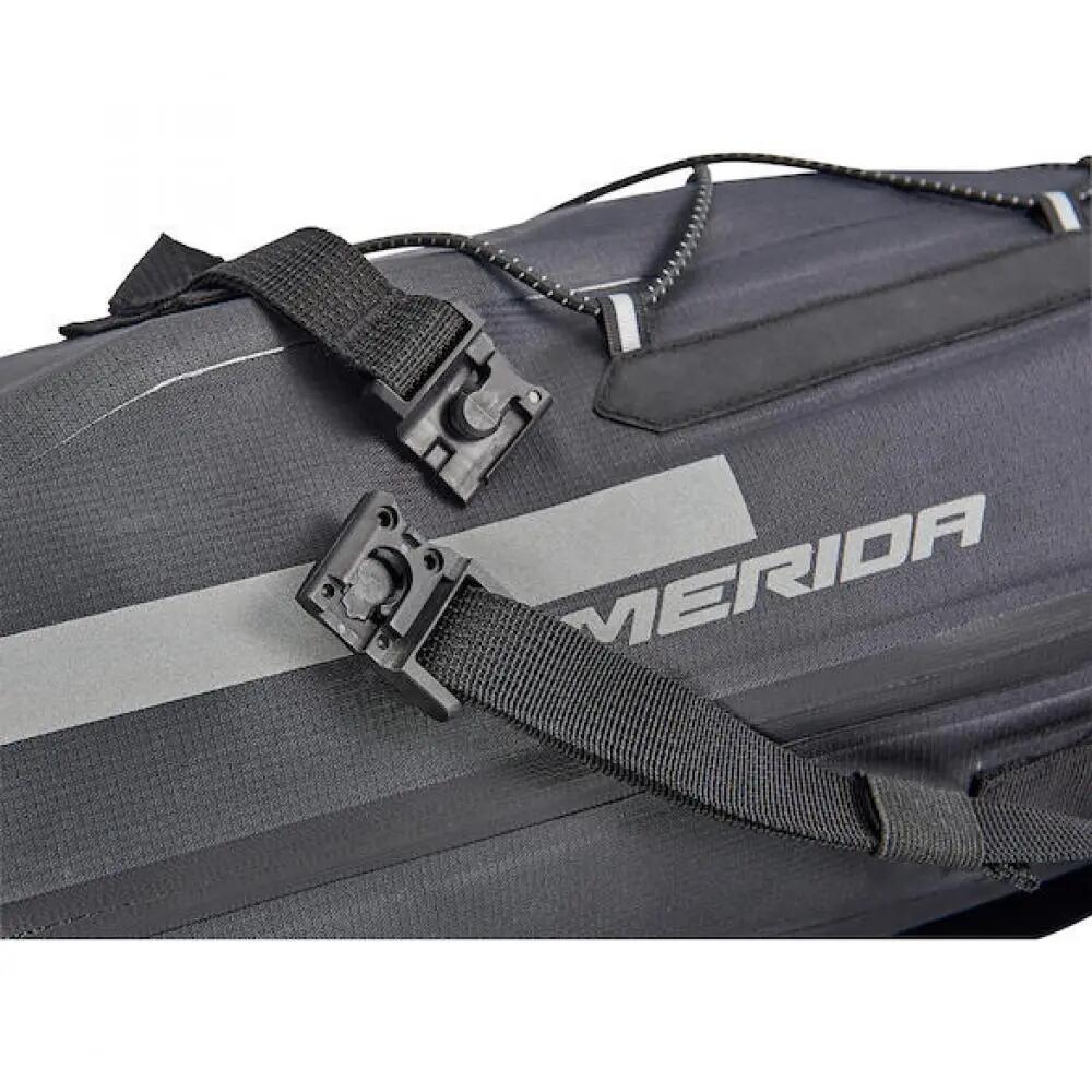 Merida zadelzak Travel Bag Onesize Zwart - waterdichte bikepacking-oplos... 2/2