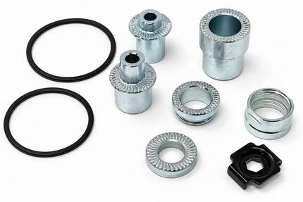 ELITE Steckachsen-Adapter-Kit 135 x 10 / 135 x 12 mm für Direct-Drive-Trainer...