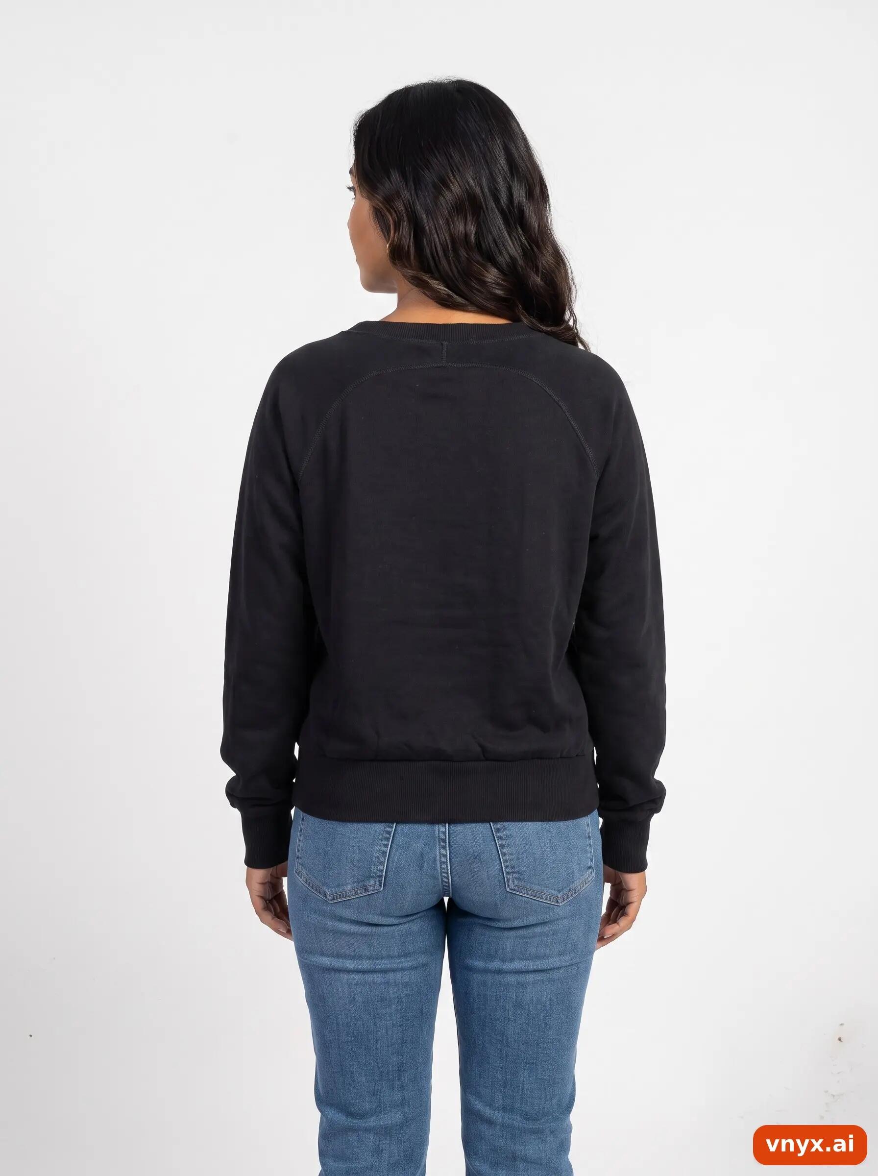 Second Life - Vintage Diesel Black Sweatshirts Women M 2/6