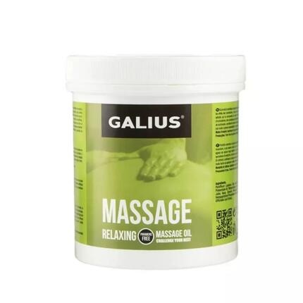 GALIUS RELAX - Olej stały do masażu i terapii powięziowej - Relaksujący - 500 ml