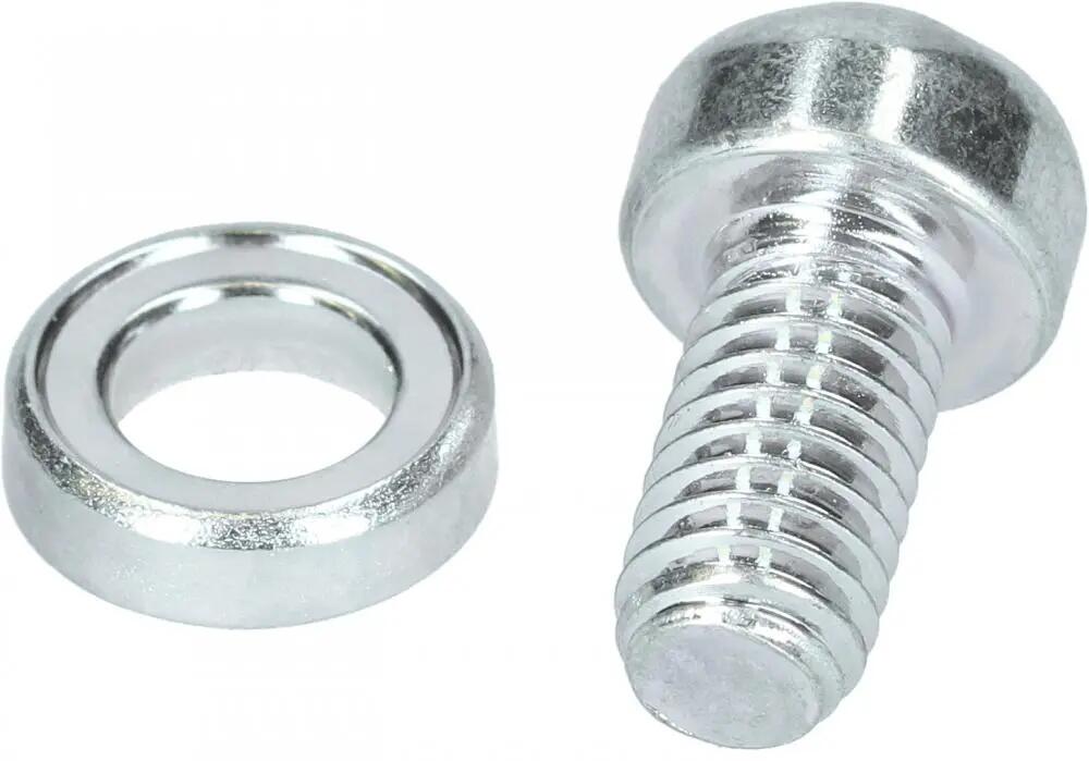 SHIMANO klemschroef M6x11,5 mm BR-R463 zilver HR incl. onderlegschijf - 6x... 1/1