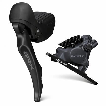 SHIMANO Scheibenbremse GRX ST-RX600/BR-RX410 rechts 1700 mm - präzise Bremsko...