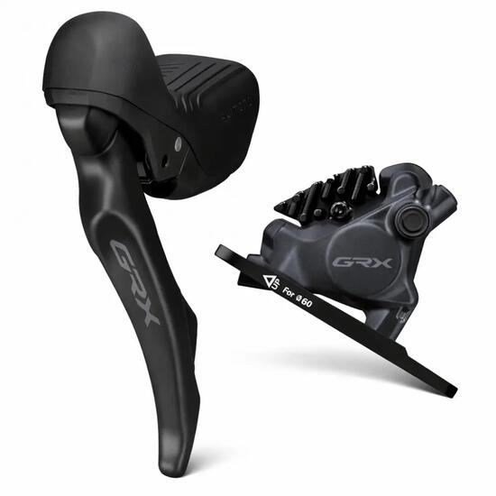 SHIMANO Scheibenbremse GRX ST-RX600/BR-RX410 rechts 1700 mm - präzise Bremsko...