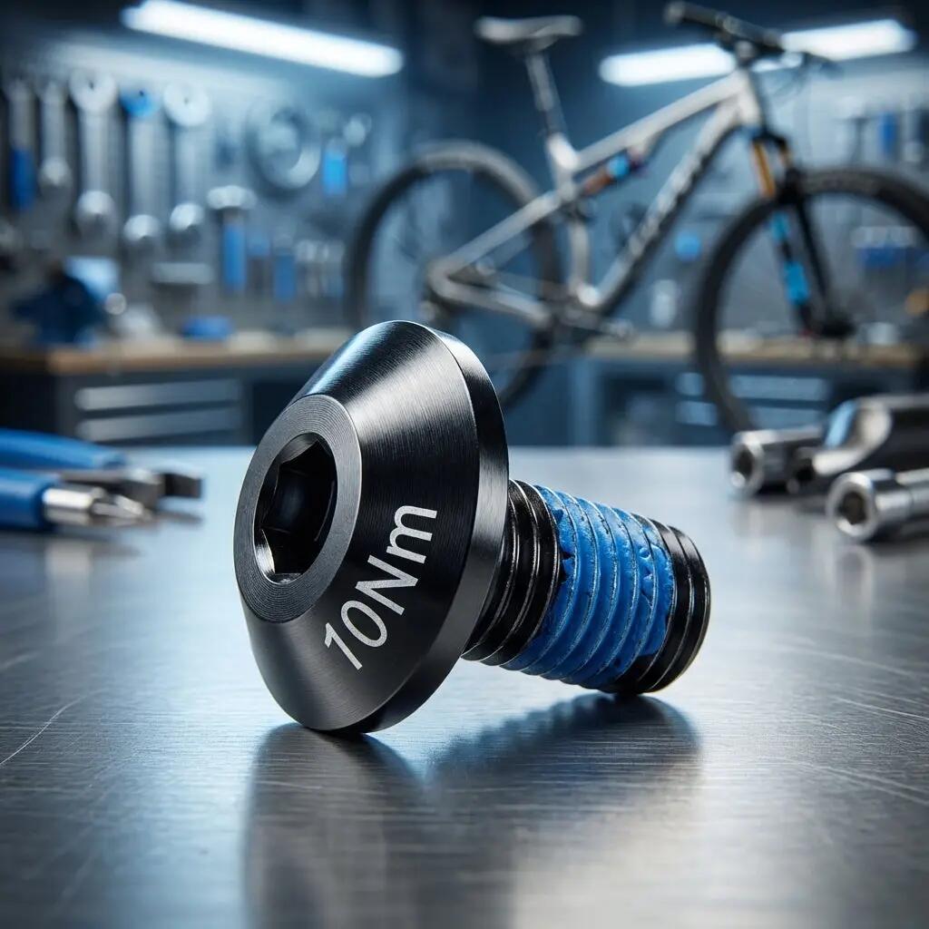 Vis E‑bike pour poulie en aluminium, argent, pour galet de renvoi 2/2