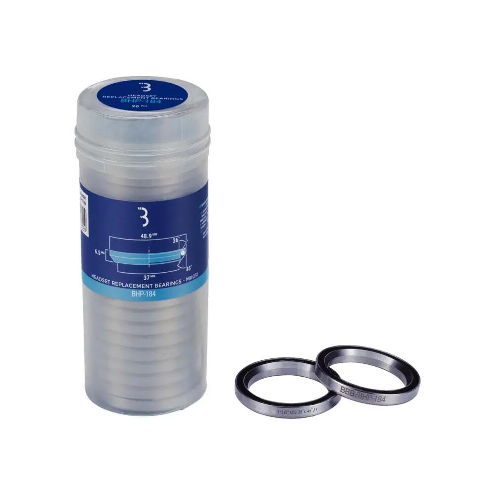BBB Cycling BBB Steuersatz replacement bearings 1.3/8 48 zwart - precieze L... 1/1