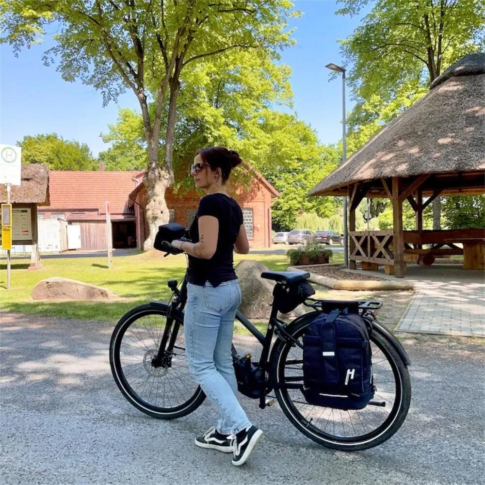 Haberland Bike-Rucksack Lucky Active Plus noir - sacoche polyvalente pour porte- 3/3