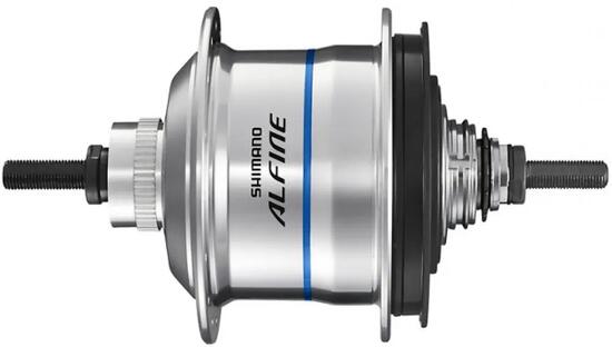 SHIMANO Moyeu à vitesses ALFINE Di2 SG-S7051-11 - 7051-11, argent