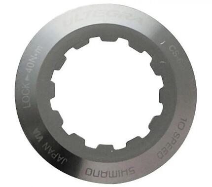 SHIMANO Verschlussring CS6700 11er Ritzel Verschlussring - für 11-fach Rennra...