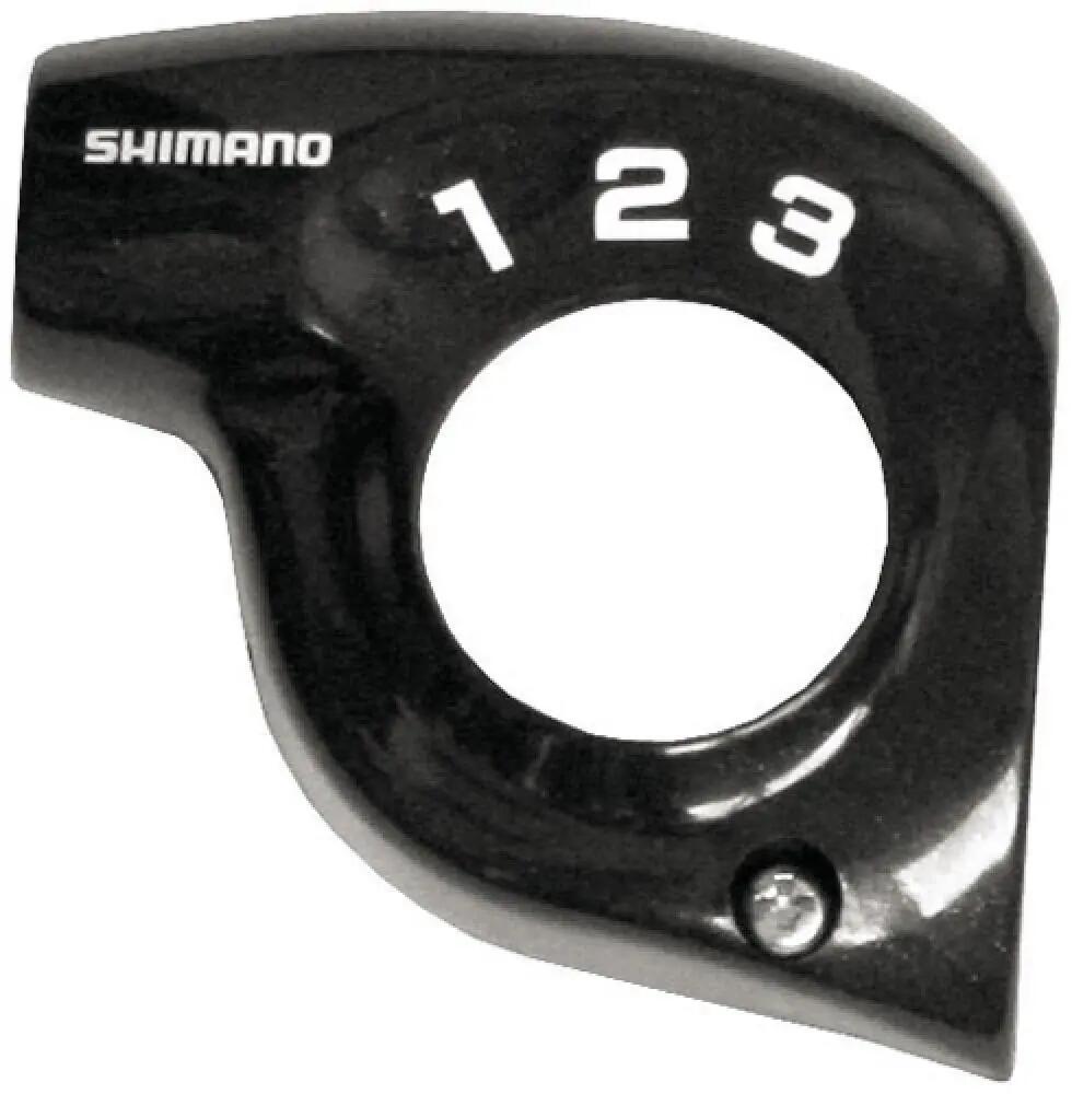 ANZEIGENABDECKUNG Shimano Nexus 3-Gang Anzeigenabdeckung zwart - Bescherming voo 1/1