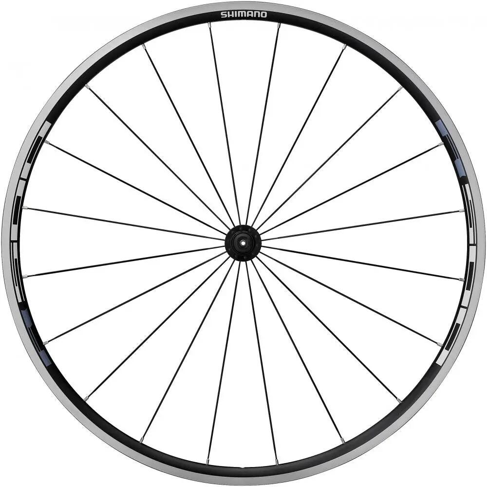 SHIMANO Vorderrad WH-R501 CL - 28 Zoll, Schnellspanner, Felgenbremse 28" 1/1