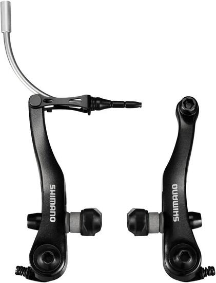 SHIMANO Felgenbremse V-Brake BR-R353 VR S70T ? Rennrad-V-Brake, Schwarz