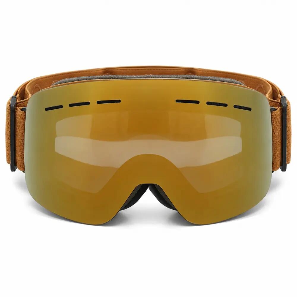Maschera da Sci e Snowboard Fluor H3051 Lente Oro Specchiata Unisex 2/3