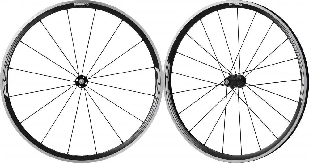 SHIMANO Laufradsatz WH-RS330 CL - 700C, Rennrad, Clincher, für Felgenbremse 1/3