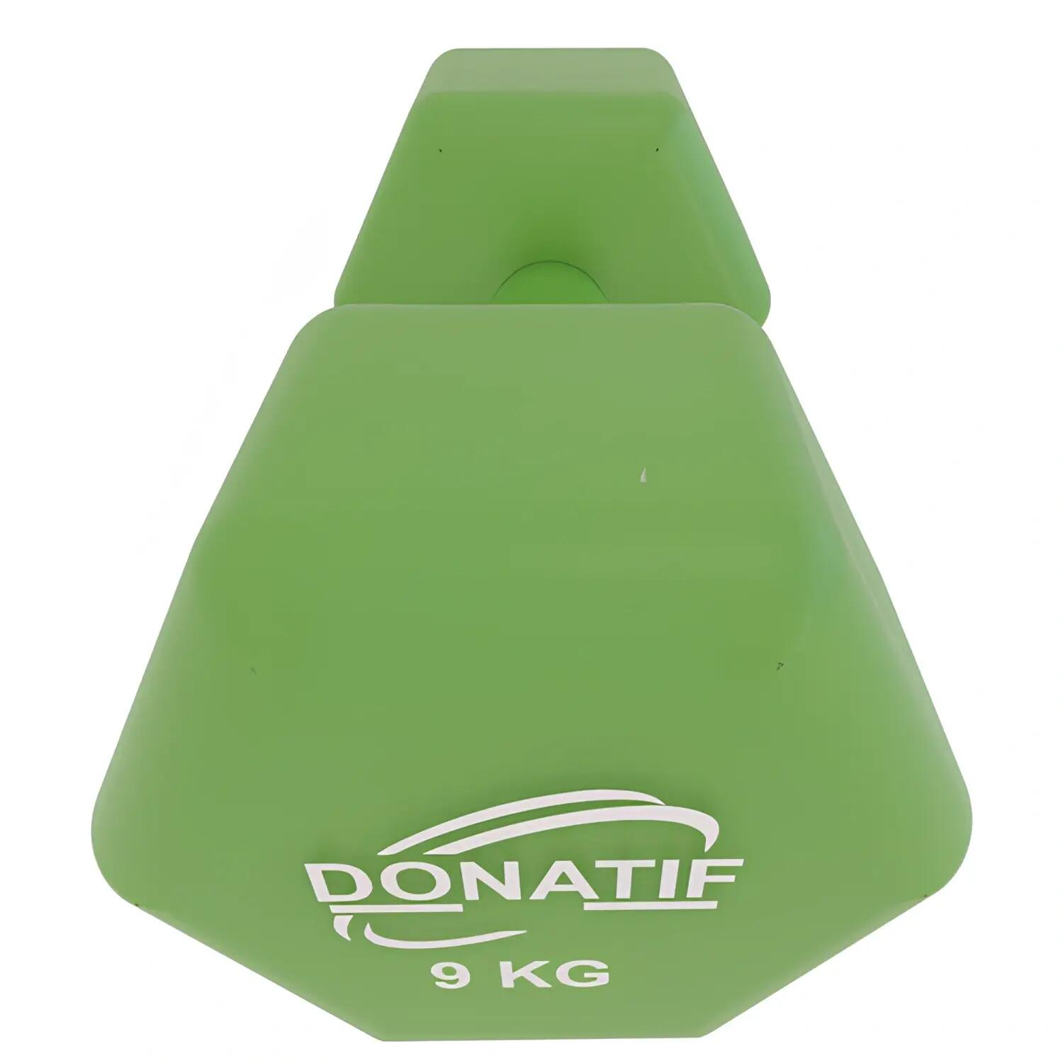 Manubrio in Vinile da 9 Kg - Antiscivolo | Fitness 3/6