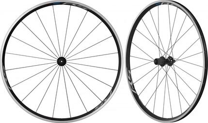SHIMANO Laufradsatz WH-RS100 CL Laufradsatz - für Rennrad Felgenbremse 622-17...